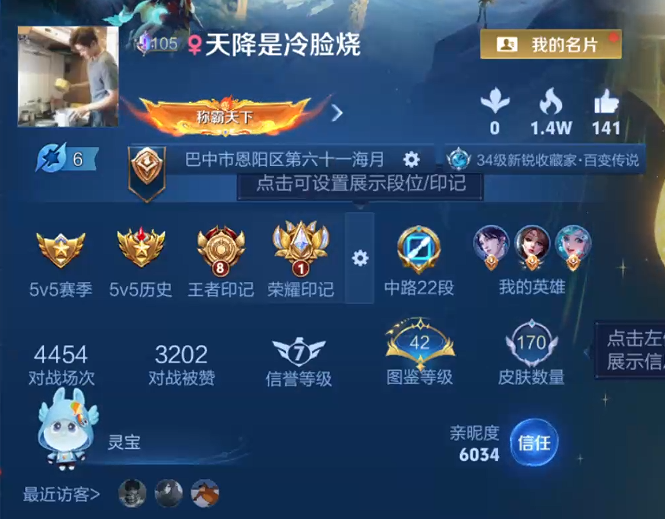 WZQM4207393王者荣耀账号详情图8