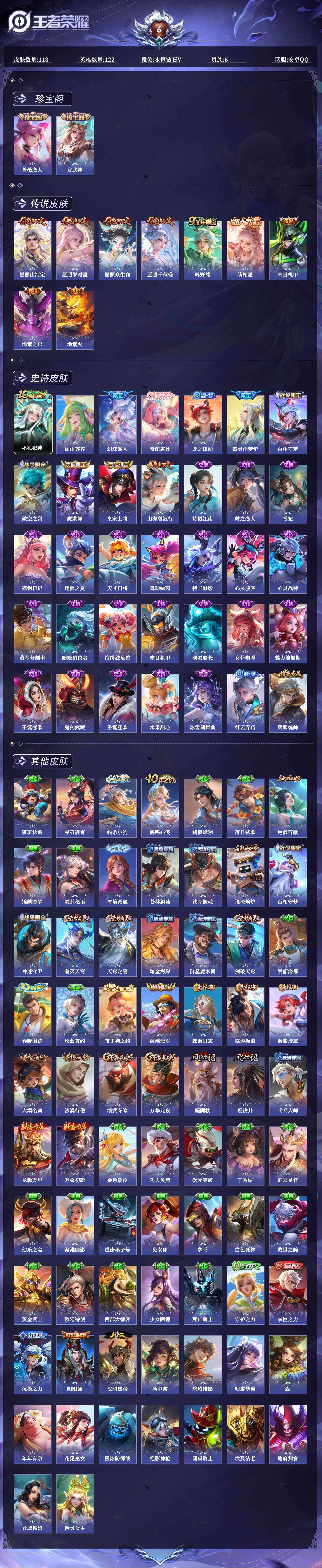 WZQM4207541王者荣耀账号详情图14