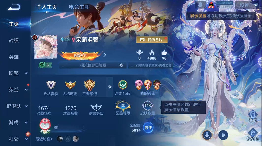 WZQM4207541王者荣耀账号详情图13