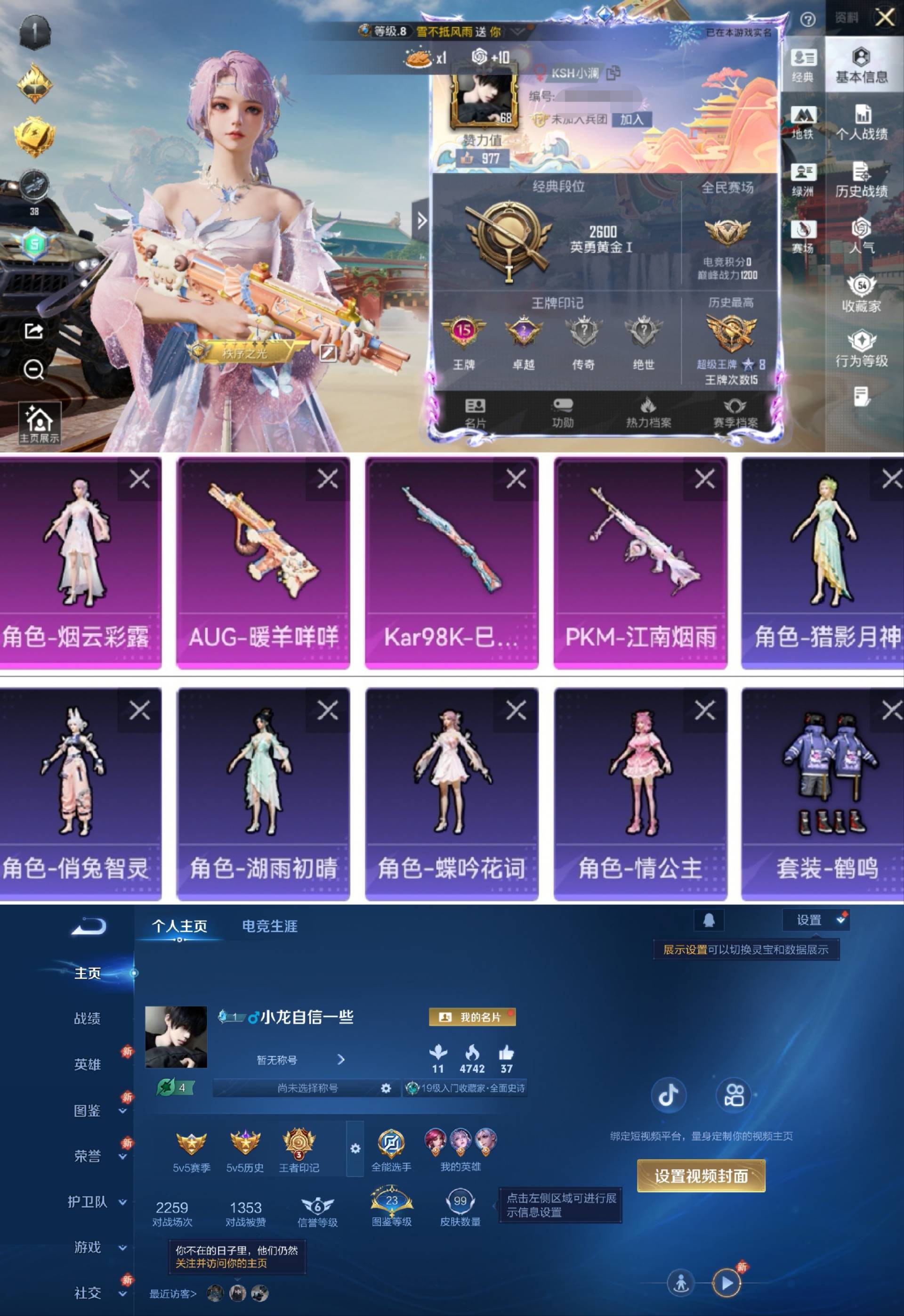 HPCMW4114244和平精英账号详情图3