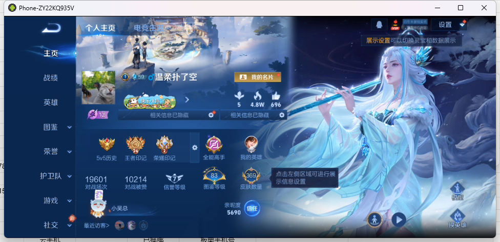 WZQM4201829王者荣耀账号详情图4