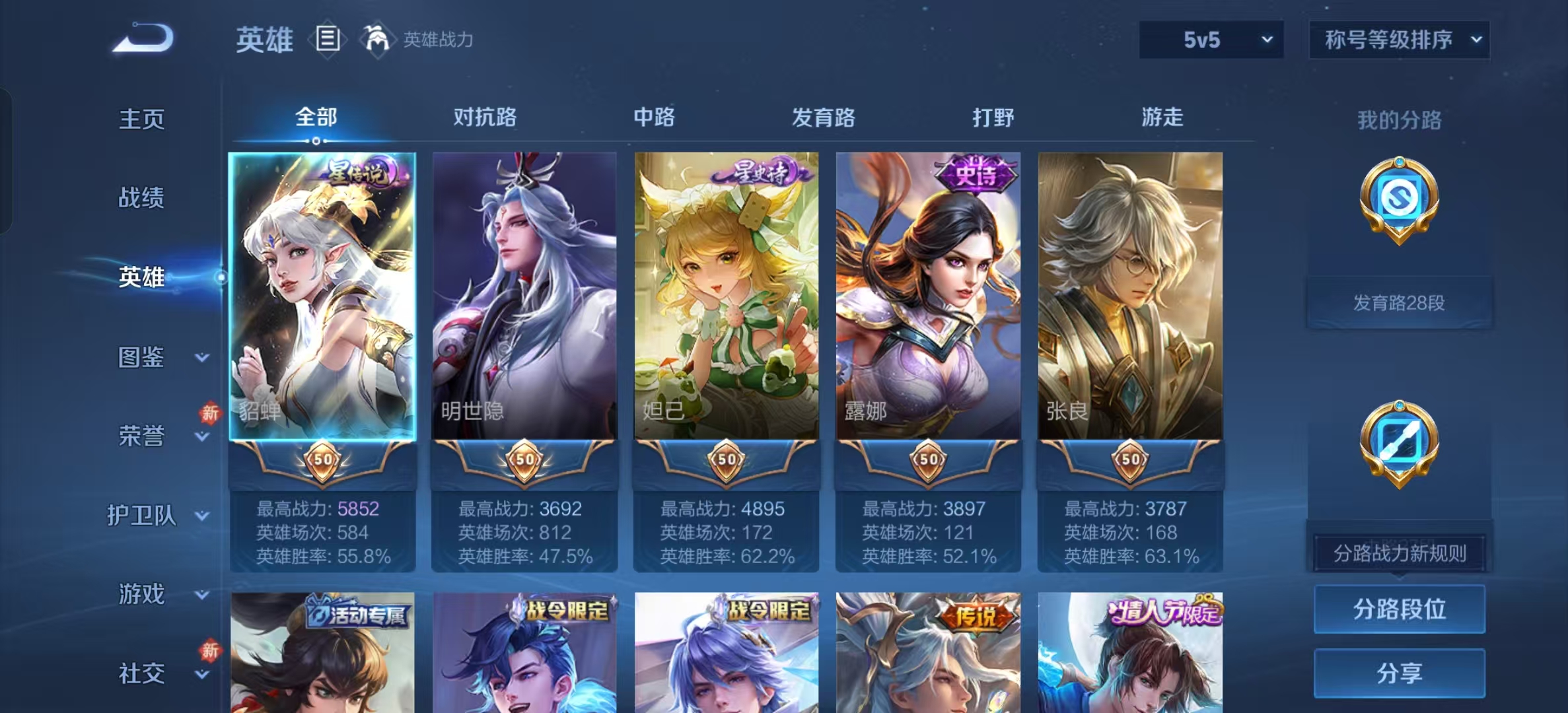 WZLX4223470王者荣耀账号详情图2