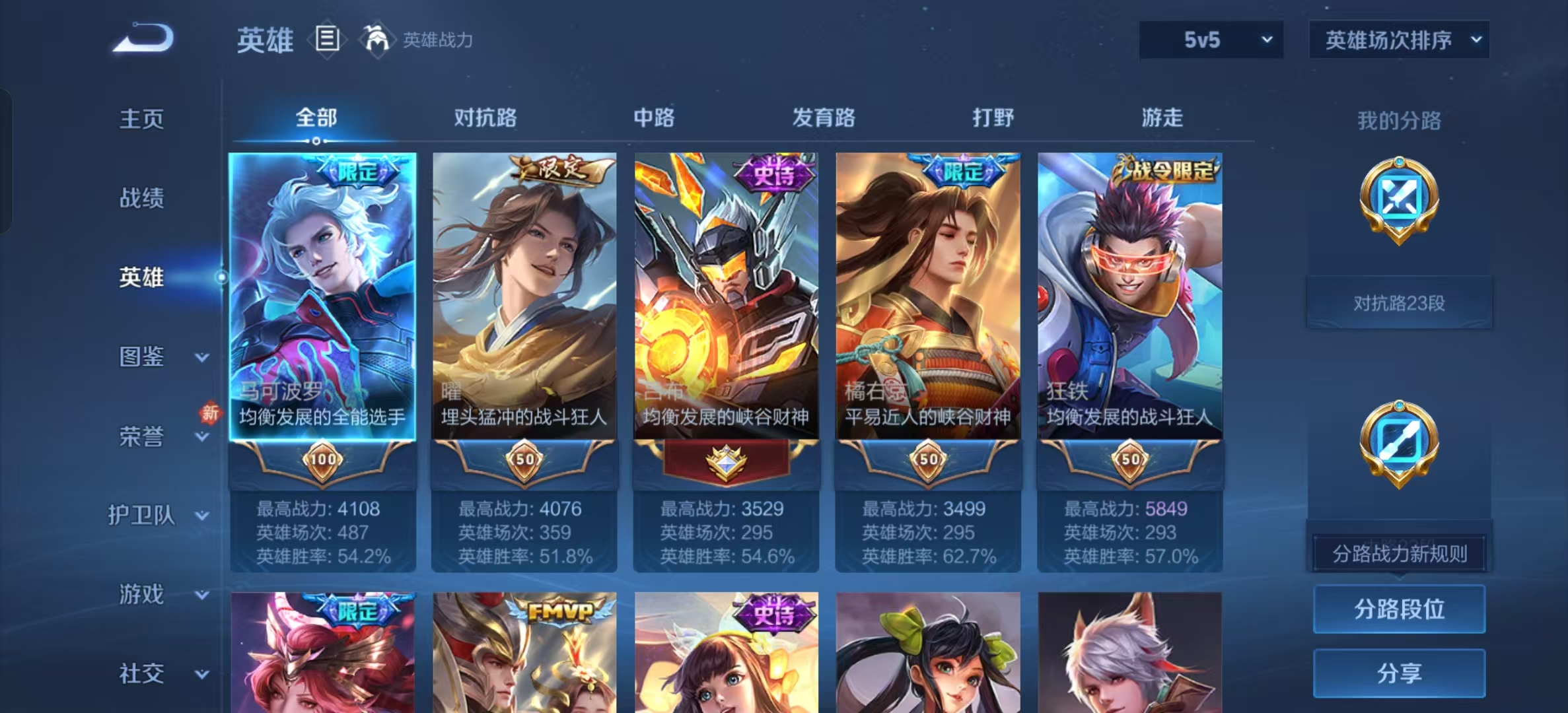 WZLX4223506王者荣耀账号详情图4 WZLX4223506王者荣耀账号详情图4