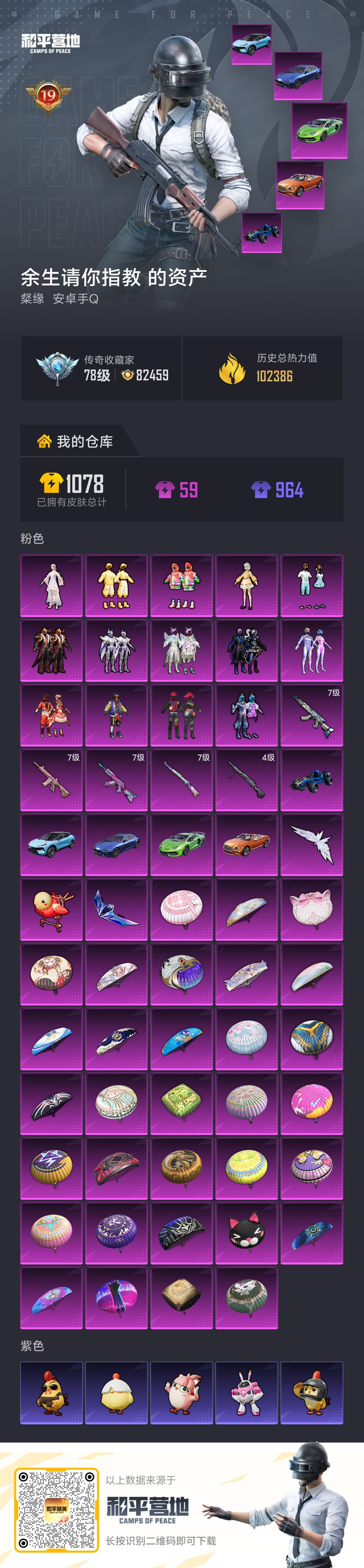 HPCMW4132083和平精英账号详情图2 HPCMW4132083和平精英账号详情图2