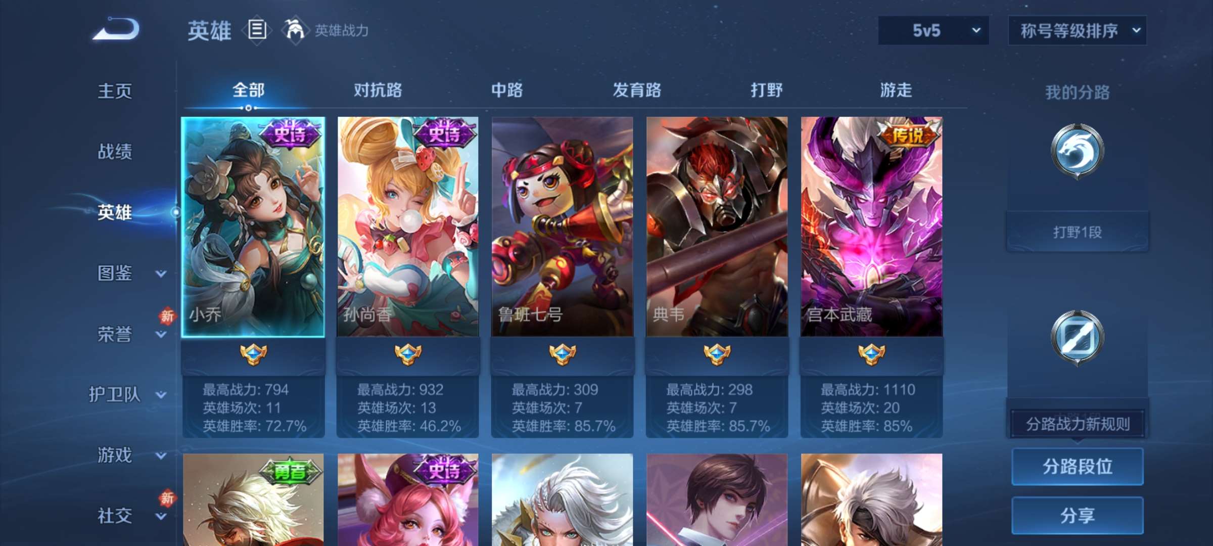 WZCMW4209370王者荣耀账号详情图6