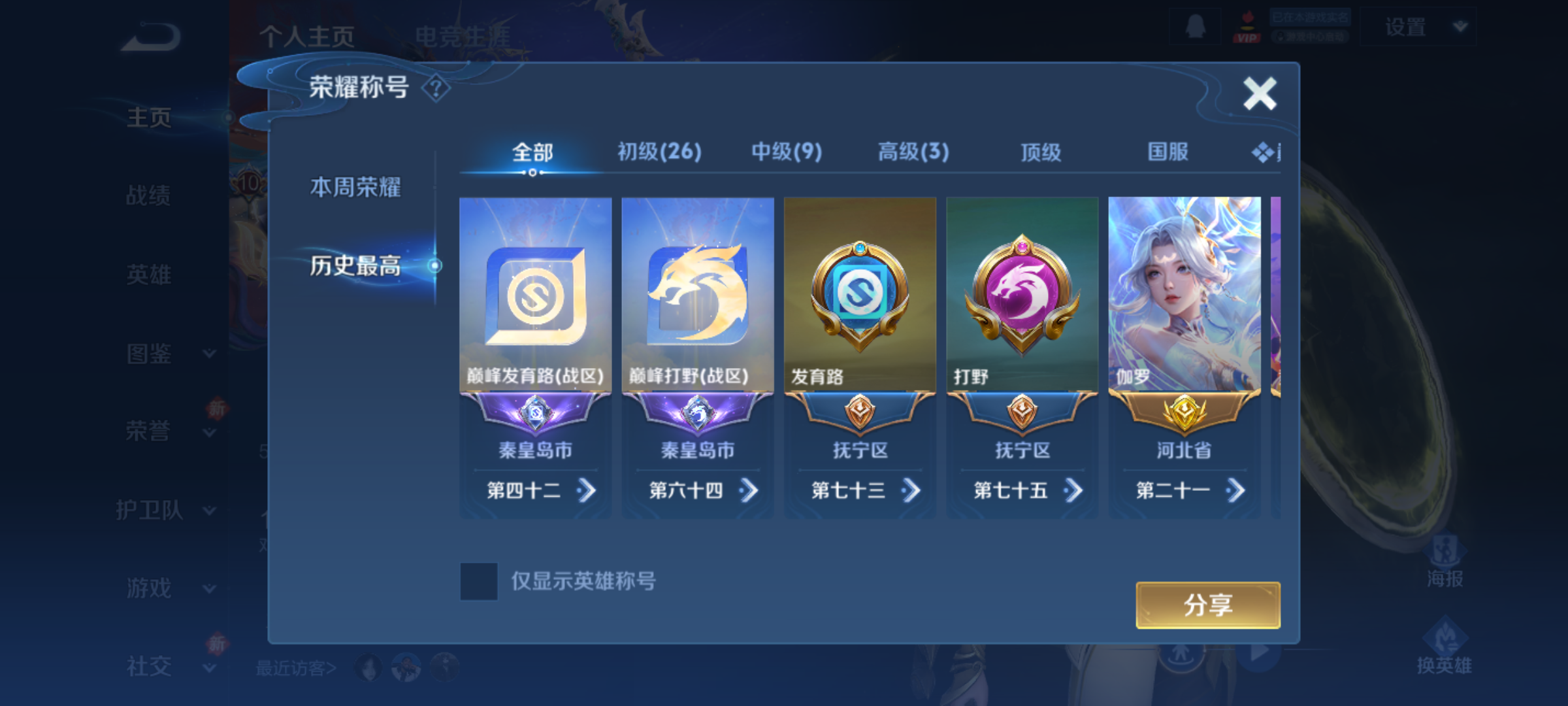 WZQM4204667王者荣耀账号详情图5