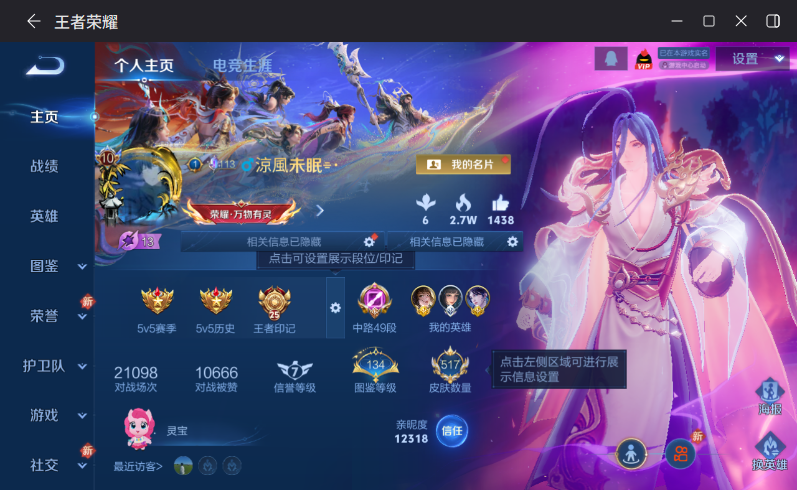 WZQM4205343王者荣耀账号详情图3