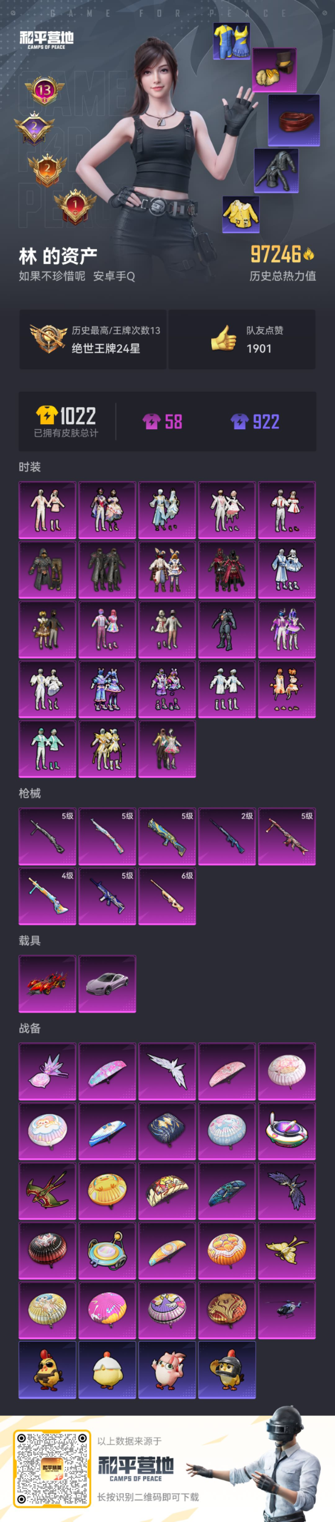 HPQM4112688和平精英账号详情图5