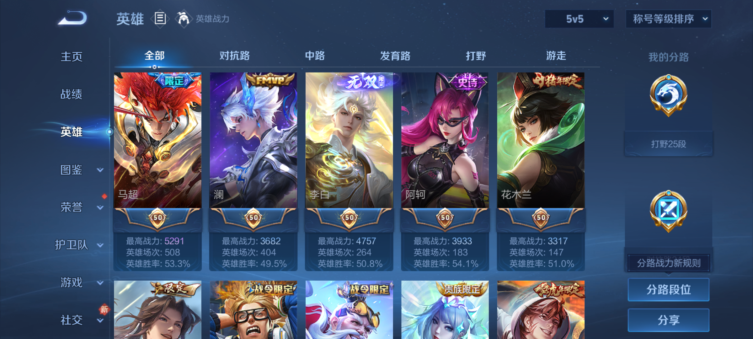 WZQM4207346王者荣耀账号详情图6