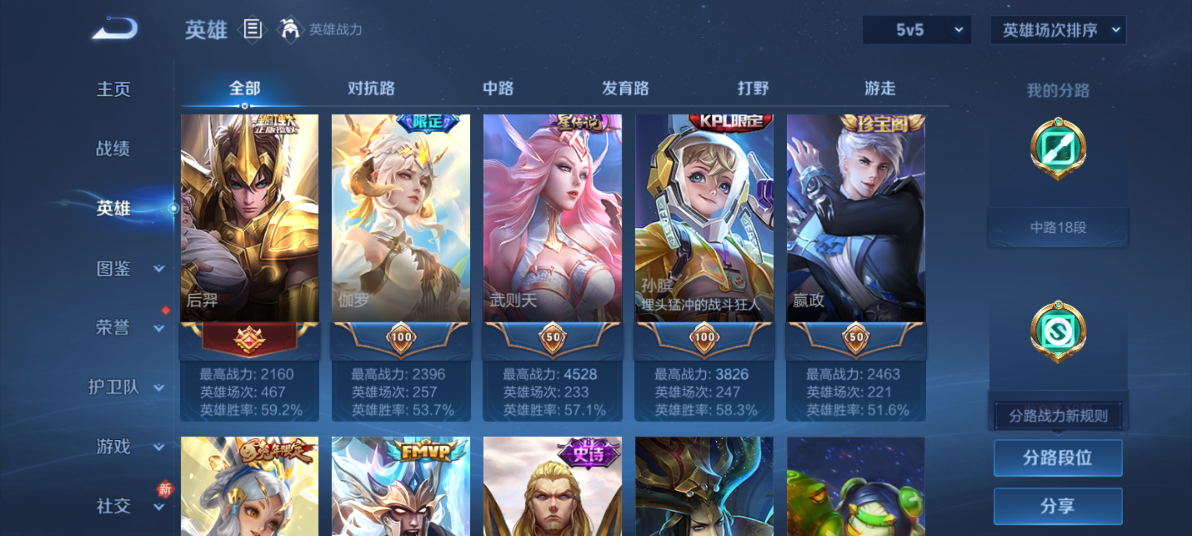 WZQM4207243王者荣耀账号详情图4