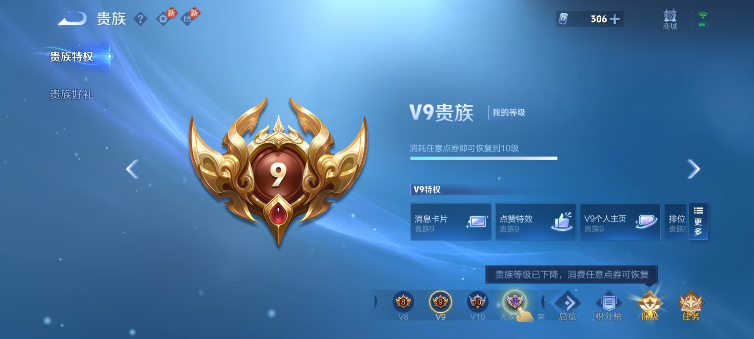 WZQM4217462王者荣耀账号详情图9