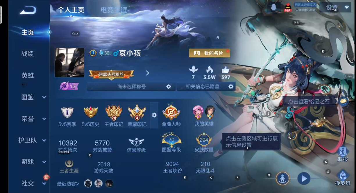 WZQM4207301王者荣耀账号详情图12