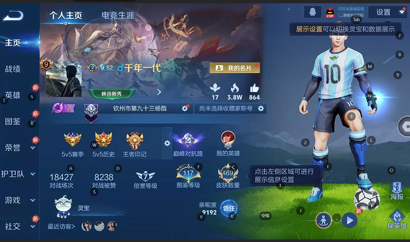 WZQM4207304王者荣耀账号详情图3