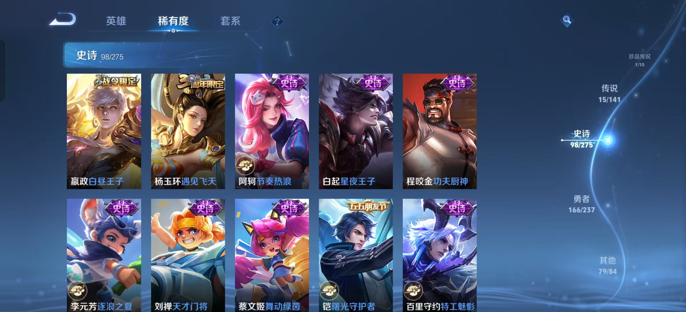 WZLX4224181王者荣耀账号详情图17