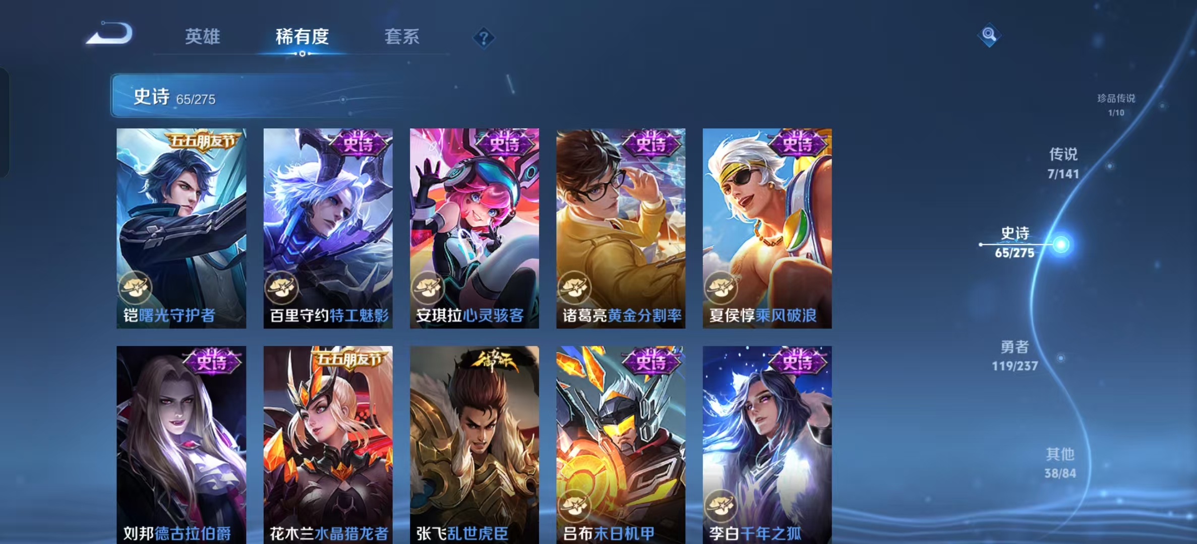 WZLX4224184王者荣耀账号详情图14