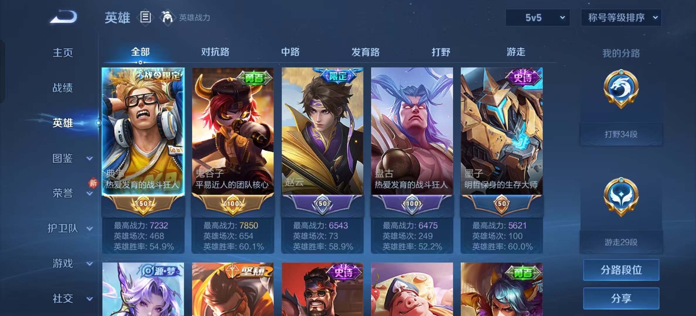 WZLX4224184王者荣耀账号详情图9