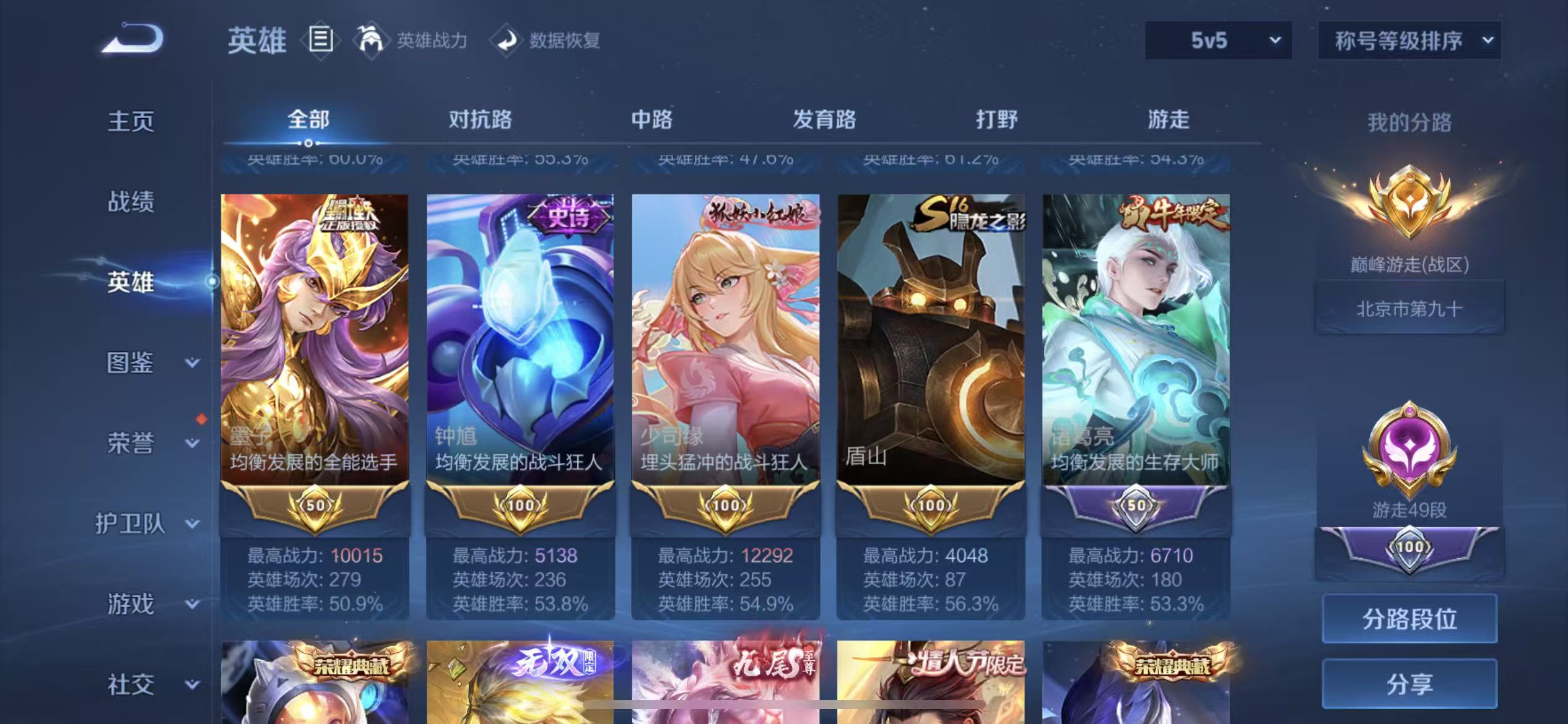 WZLX4224193王者荣耀账号详情图3