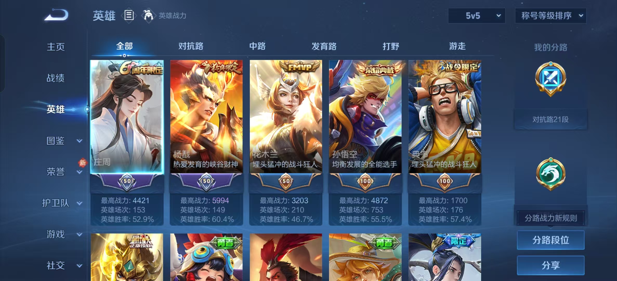 WZLX4224200王者荣耀账号详情图11 WZLX4224200王者荣耀账号详情图11