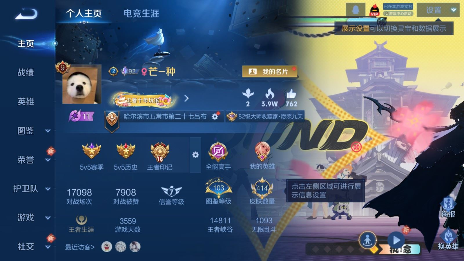 WZQM4209534王者荣耀账号详情图3 WZQM4209534王者荣耀账号详情图3