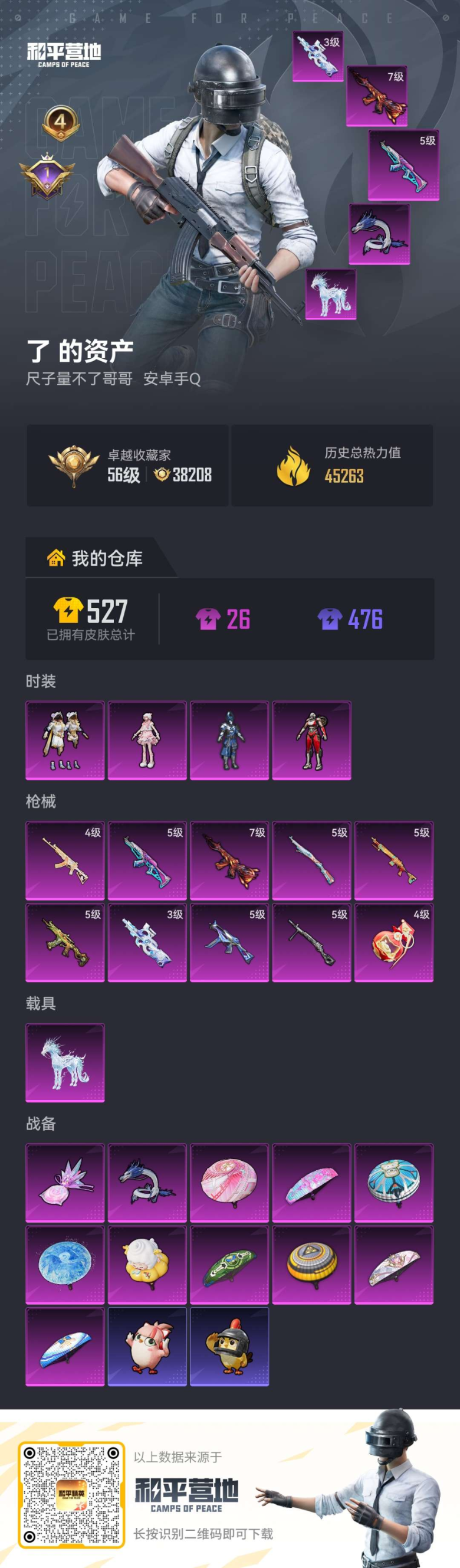 HPQM4115606和平精英账号详情图3