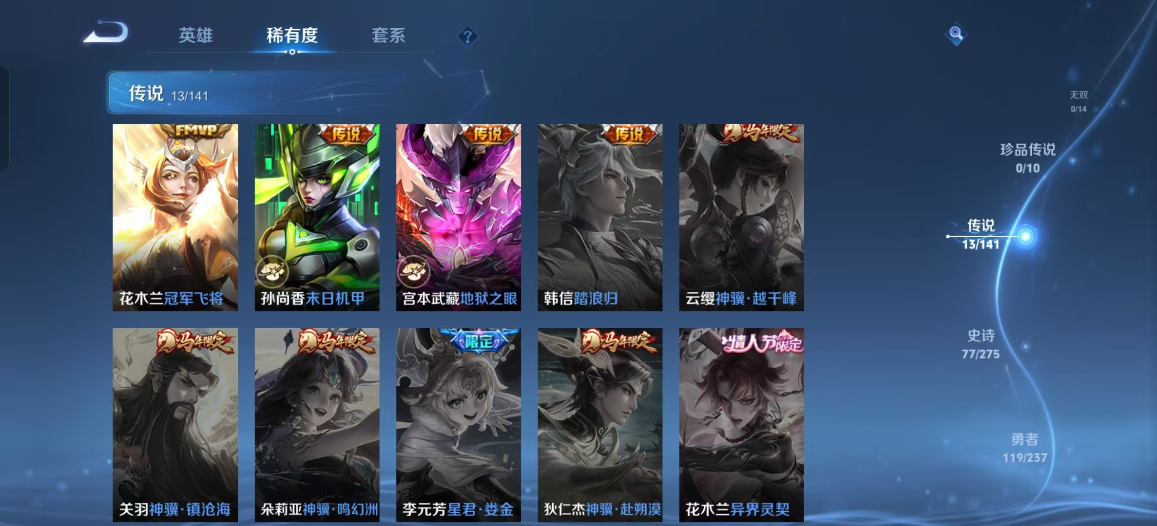 WZLX4224368王者荣耀账号详情图4