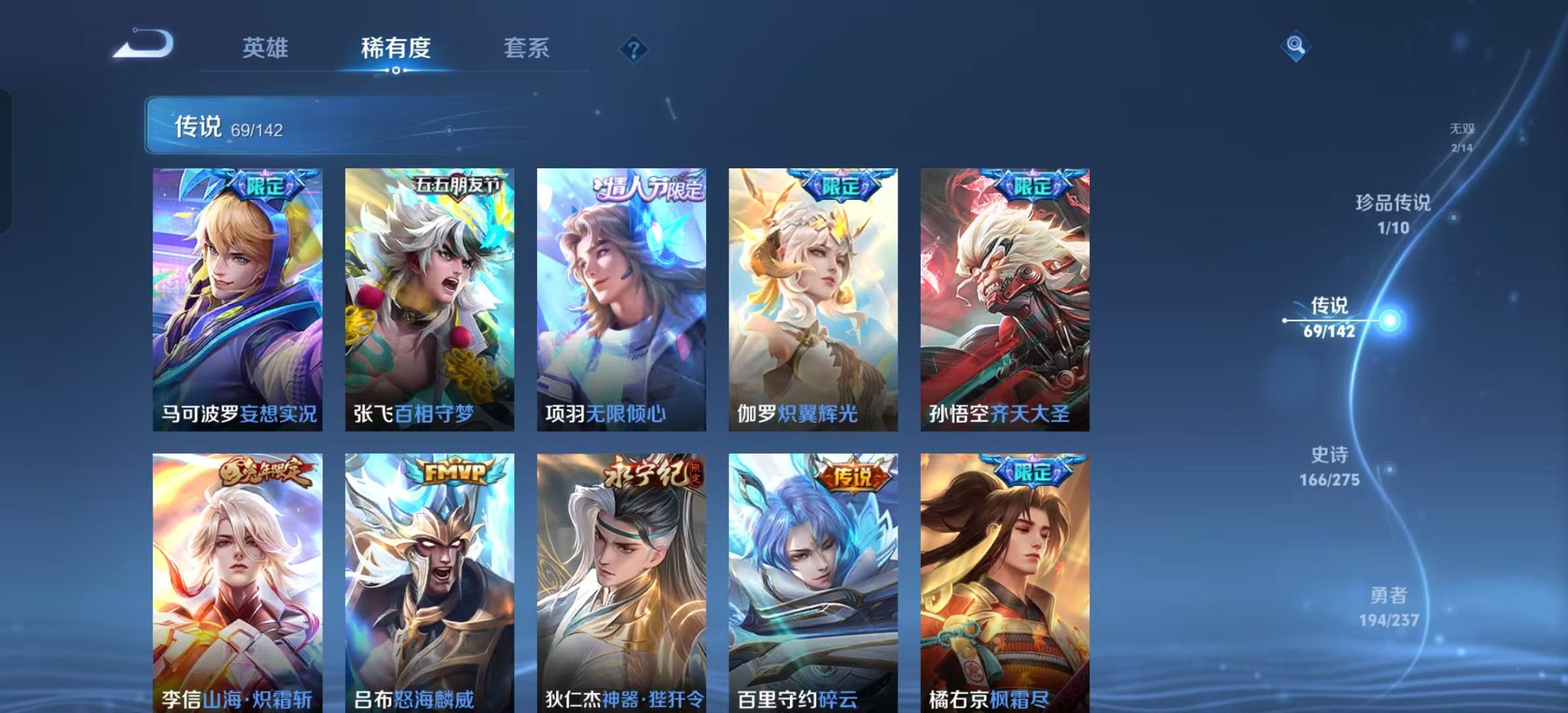 WZLX4224416王者荣耀账号详情图15