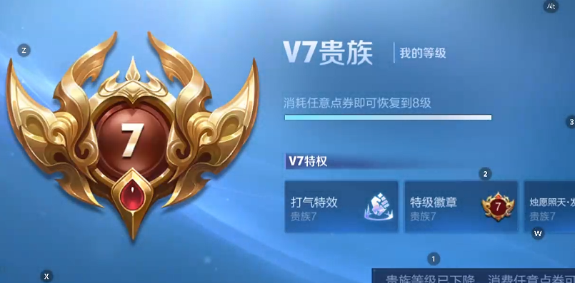 WZQM4220607王者荣耀账号详情图4