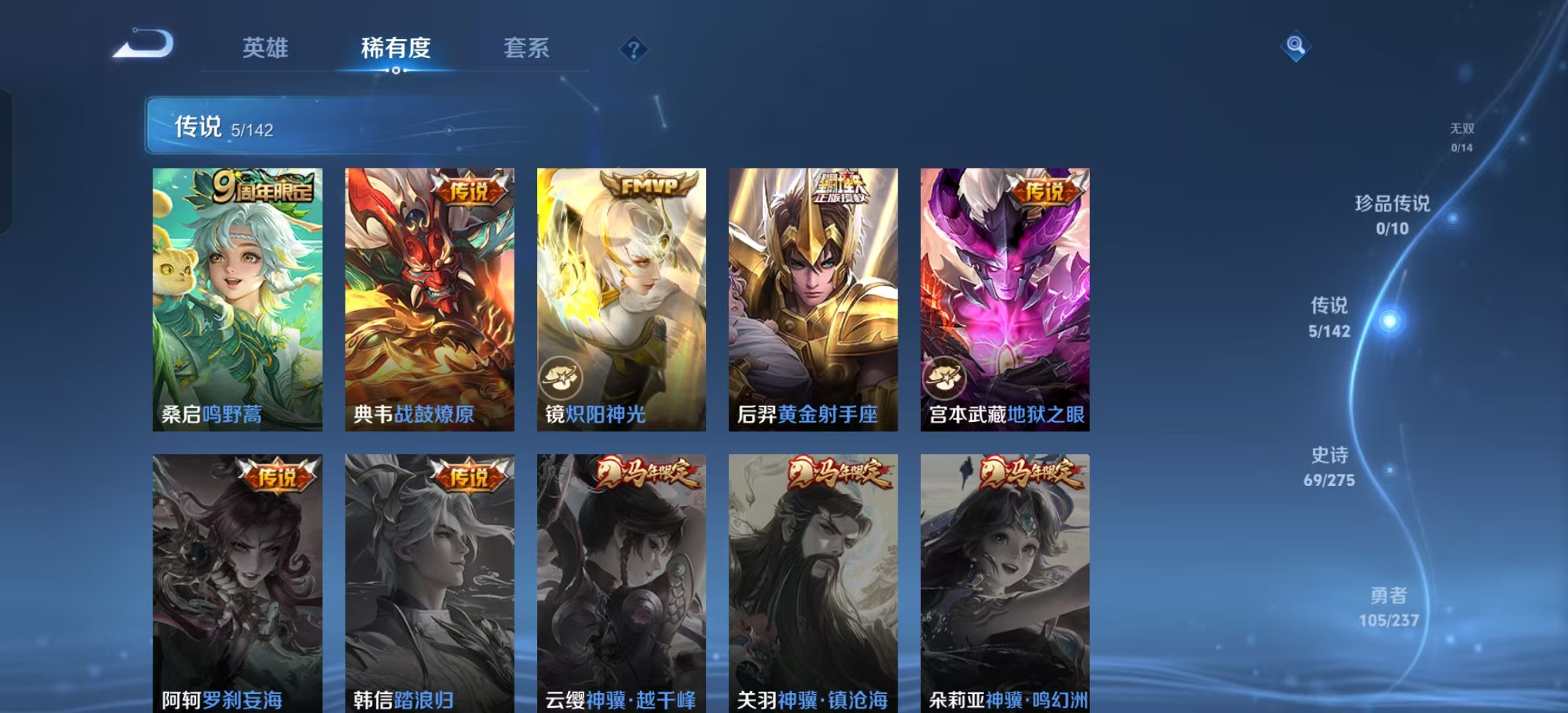 WZLX4224640王者荣耀账号详情图3