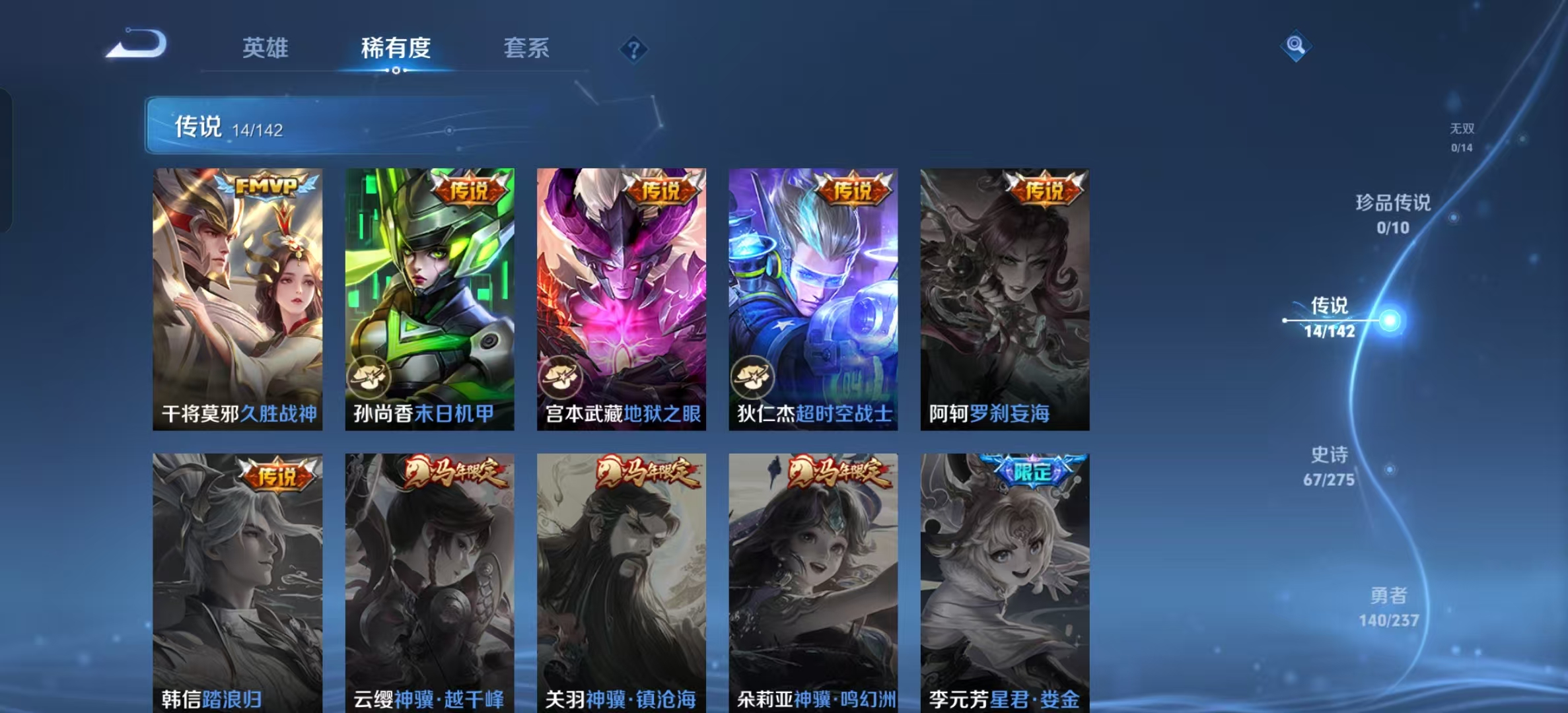 WZLX4224690王者荣耀账号详情图3