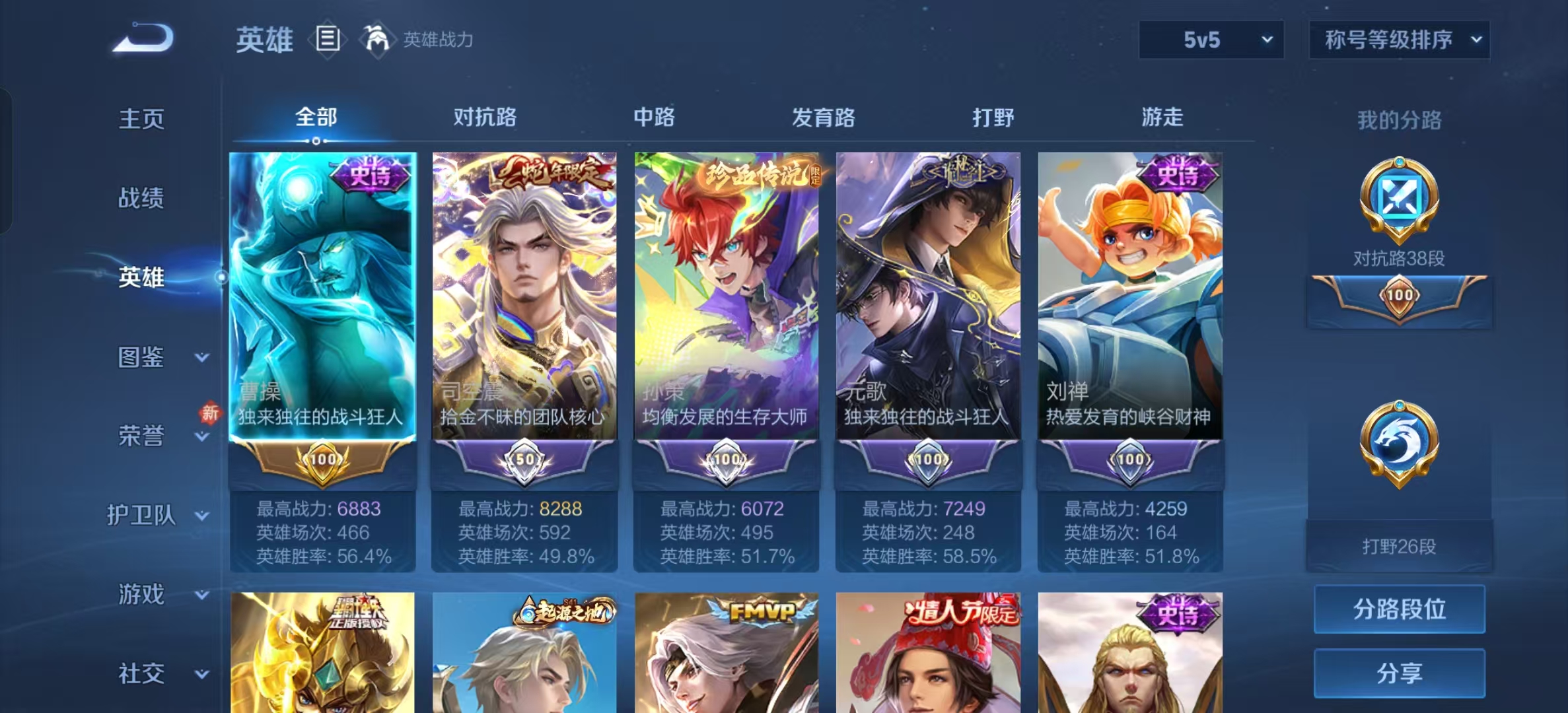 WZLX4224731王者荣耀账号详情图17