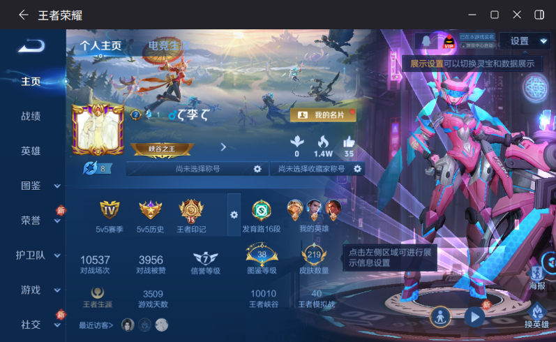 WZQM4212697王者荣耀账号详情图3