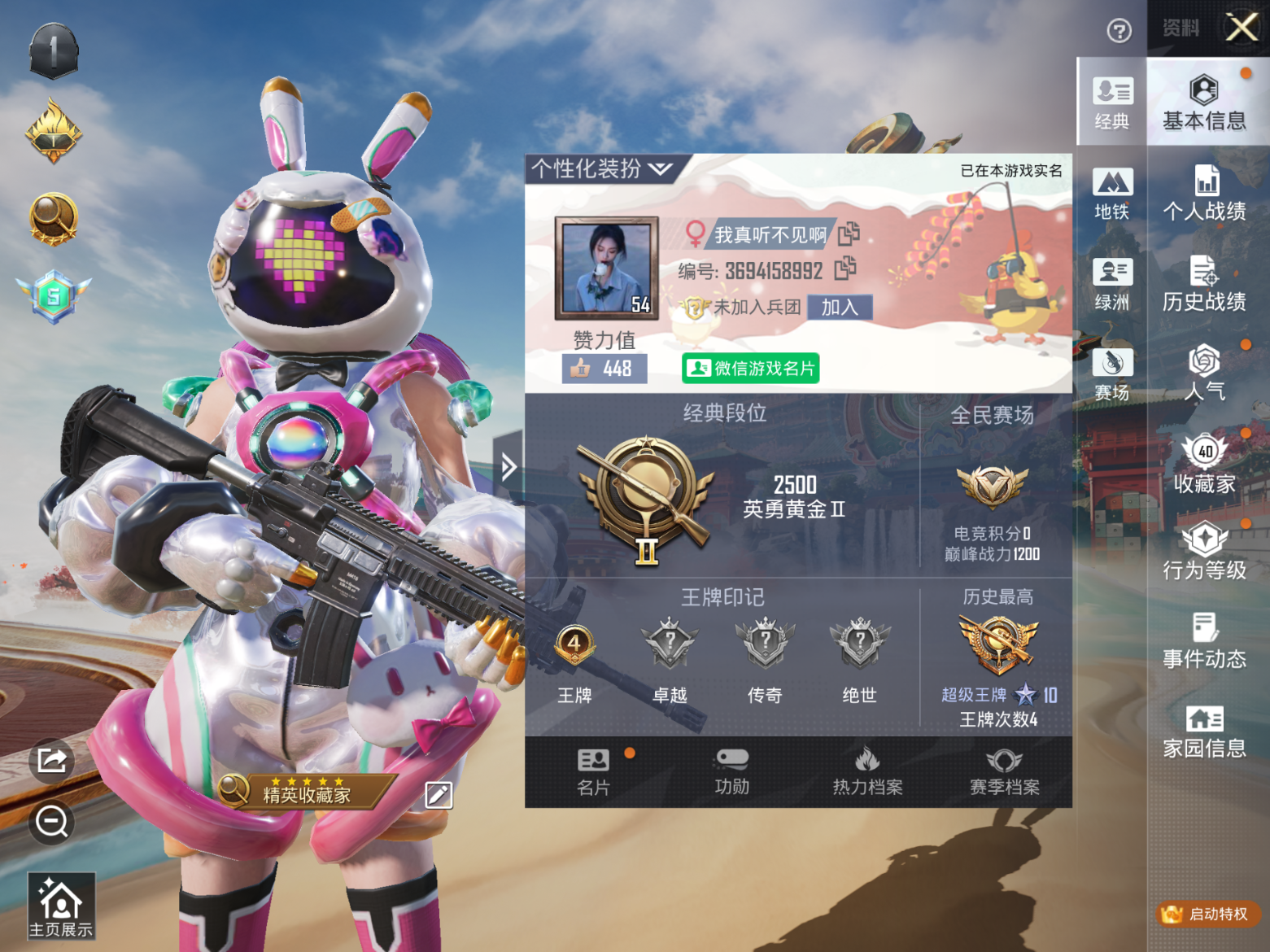 HPQM4117354和平精英账号详情图5