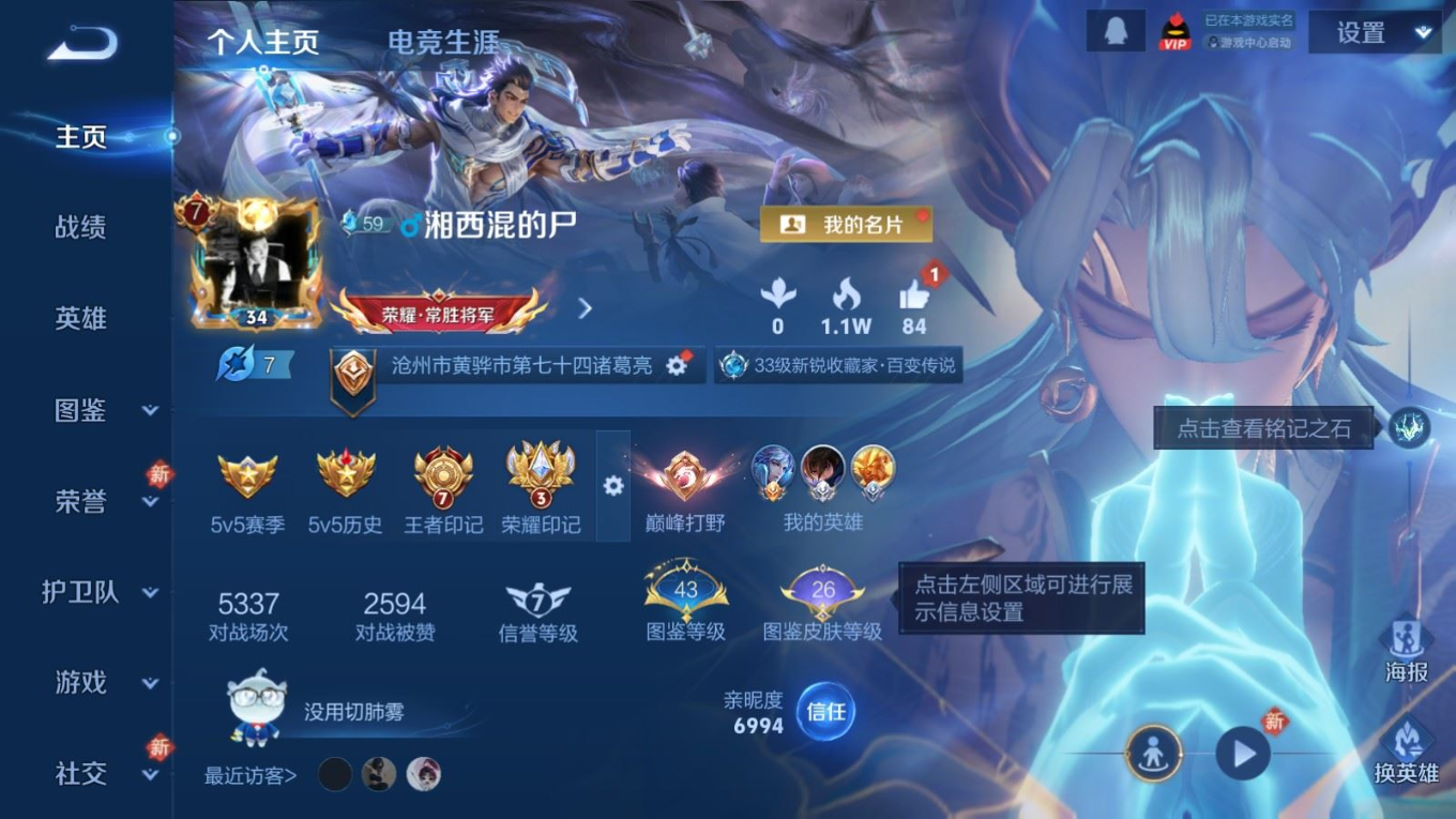 WZQM4212928王者荣耀账号详情图5