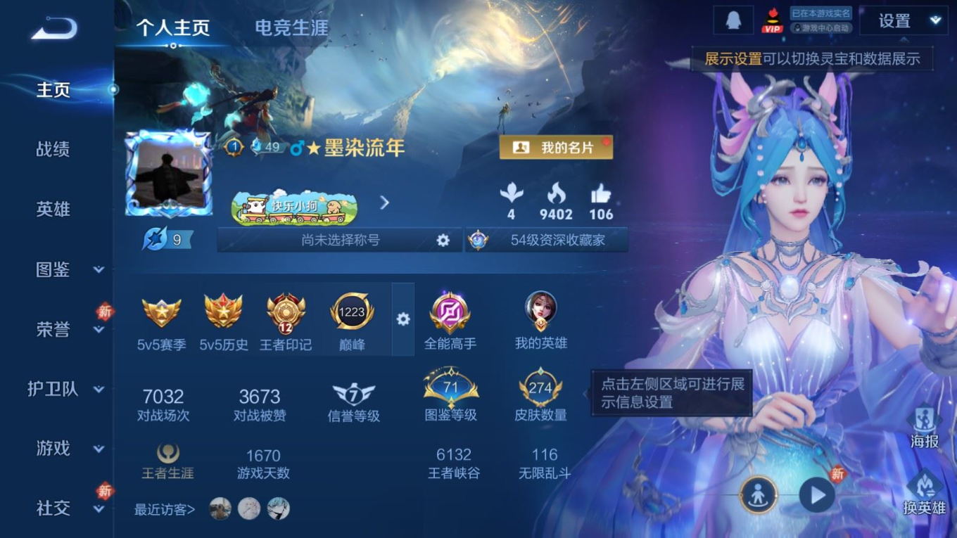 WZQM4212969王者荣耀账号详情图4