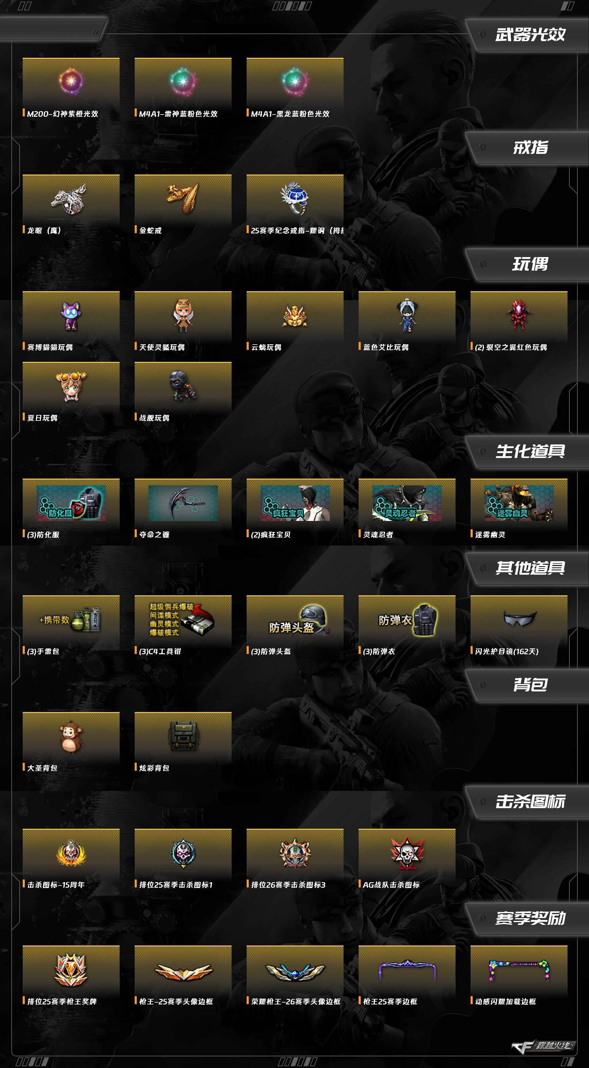 CFQM457669穿越火线账号详情图3