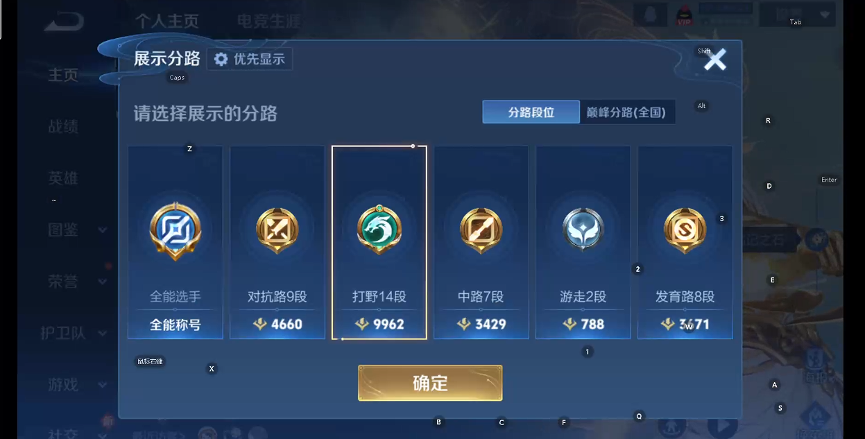 WZQM4216867王者荣耀账号详情图10