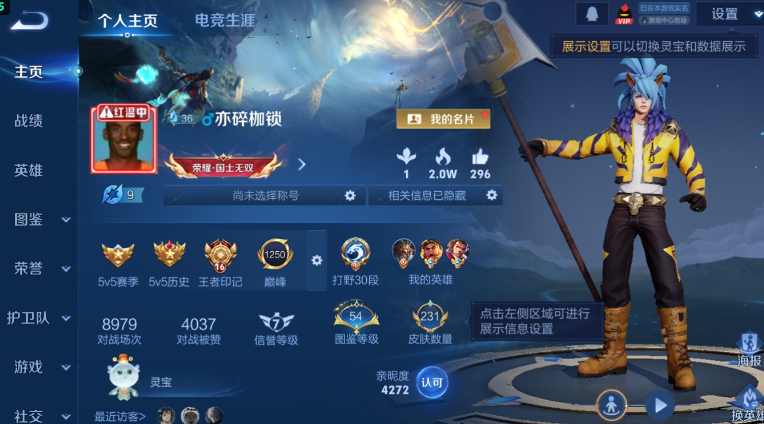 WZQM4216991王者荣耀账号详情图5