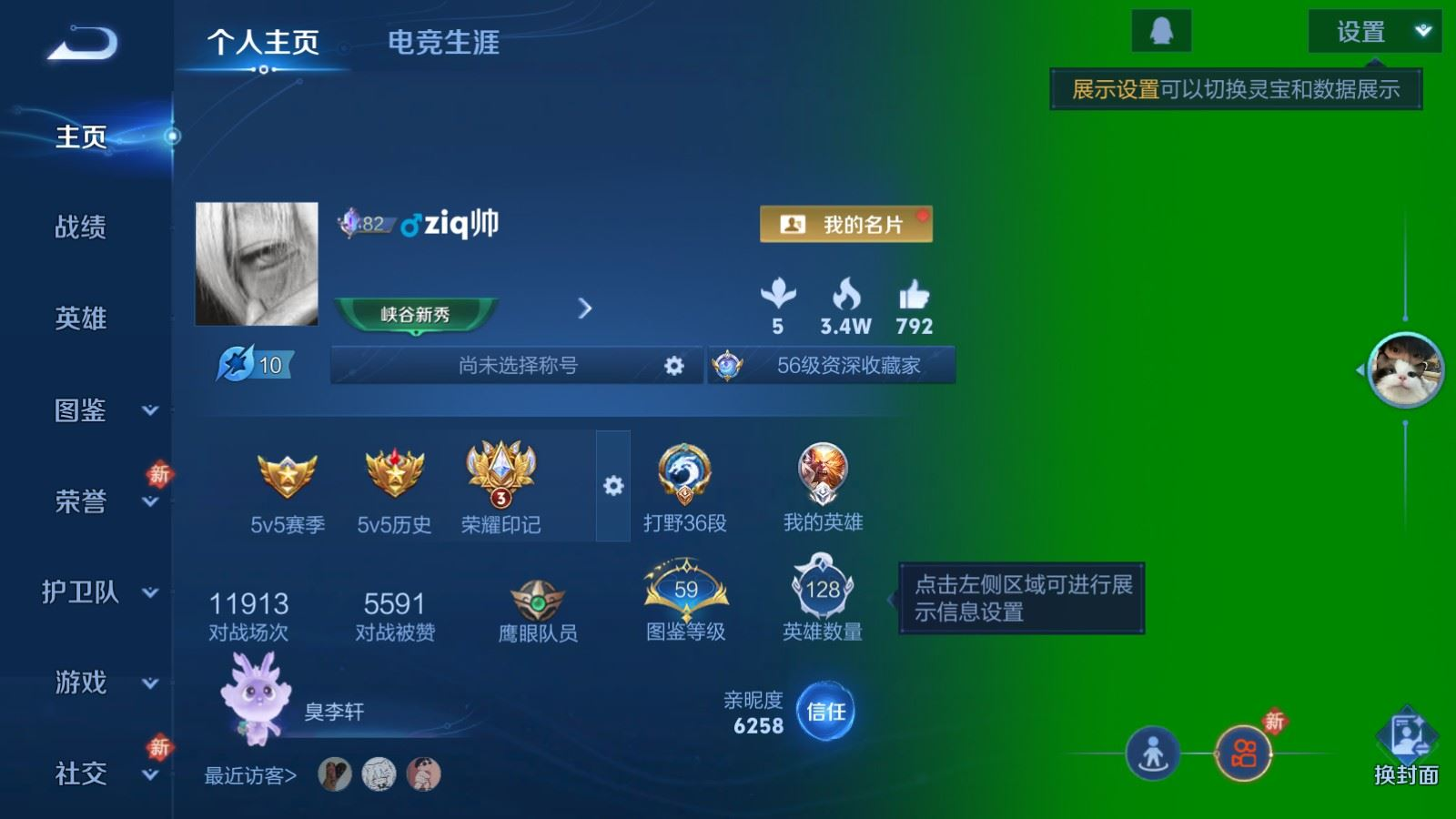 WZQM4219130王者荣耀账号详情图3