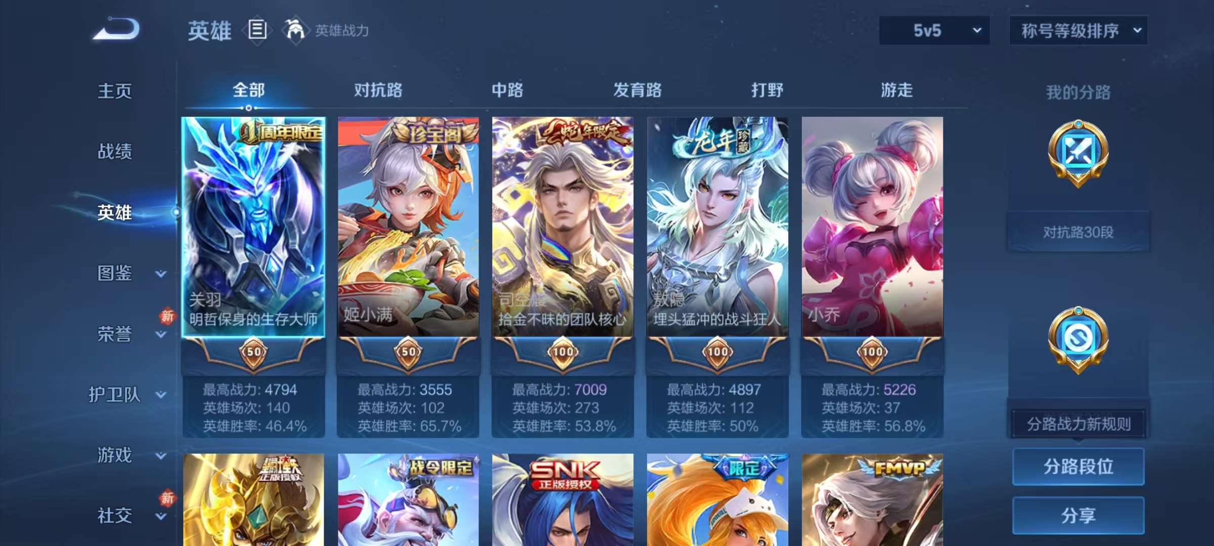 WZCMW4230367王者荣耀账号详情图2