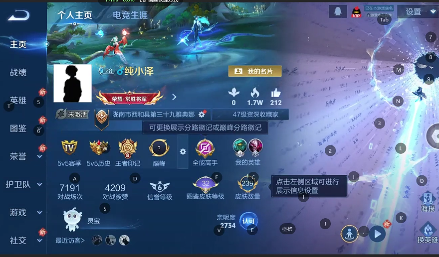 WZQM4228226王者荣耀账号详情图6 WZQM4228226王者荣耀账号详情图6