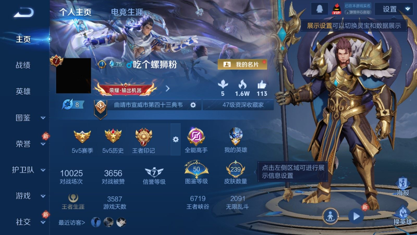 WZCMW4230747王者荣耀账号详情图3