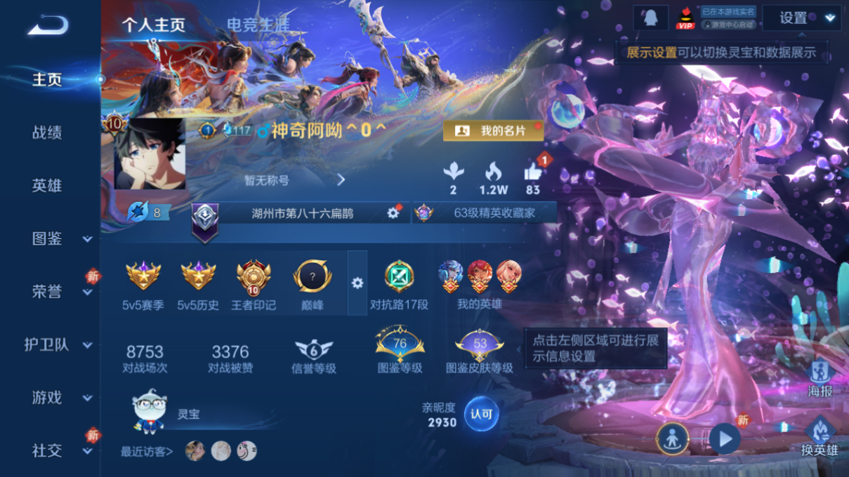 WZQM4224883王者荣耀账号详情图3