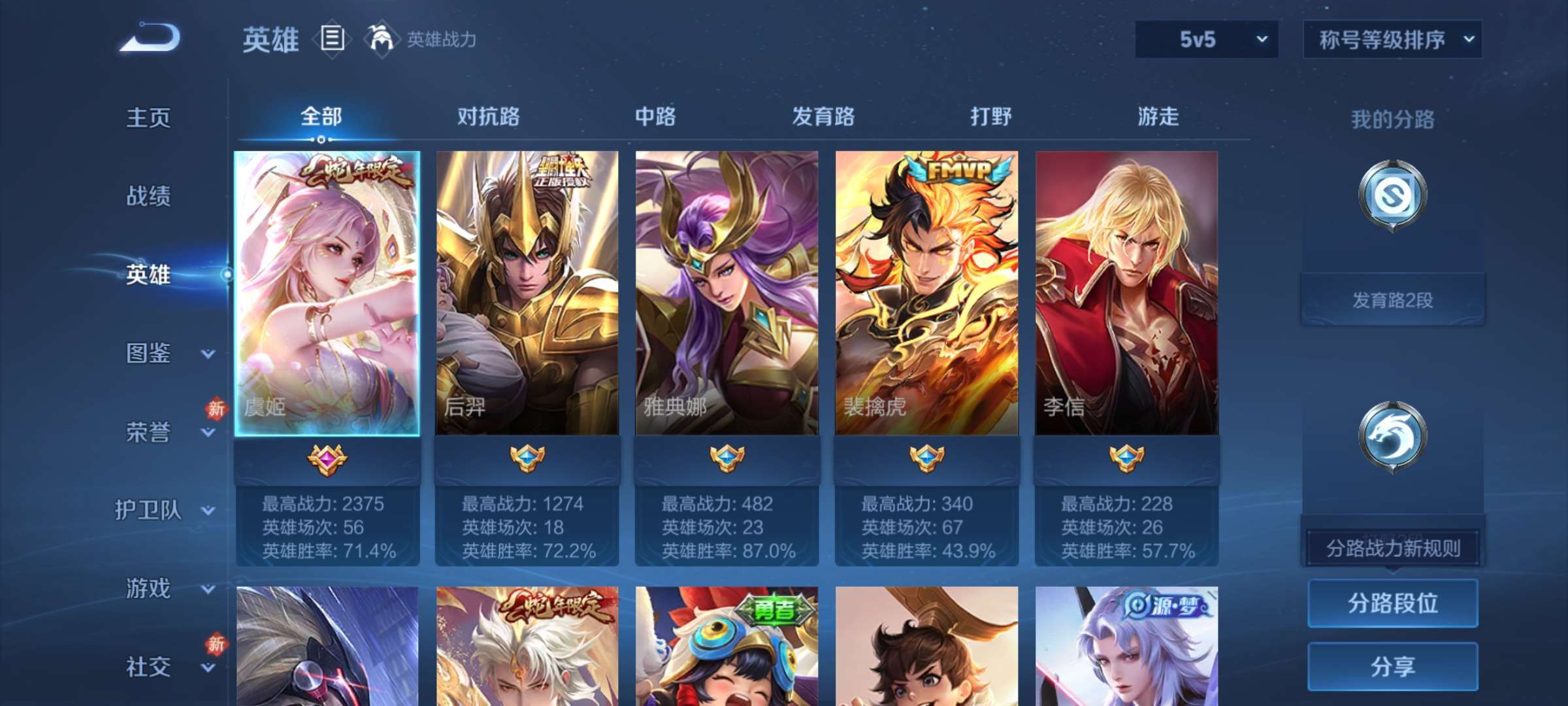 WZCMW4233396王者荣耀账号详情图6