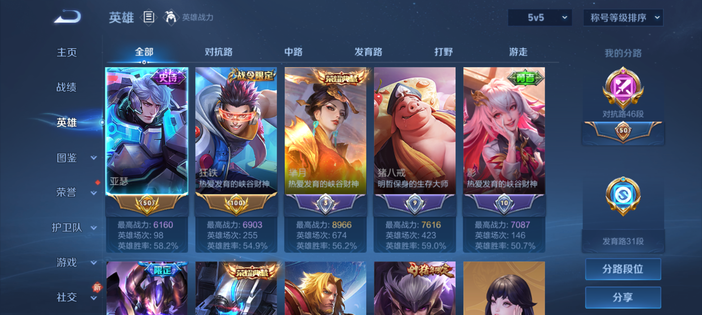 WZCMW4234888王者荣耀账号详情图3