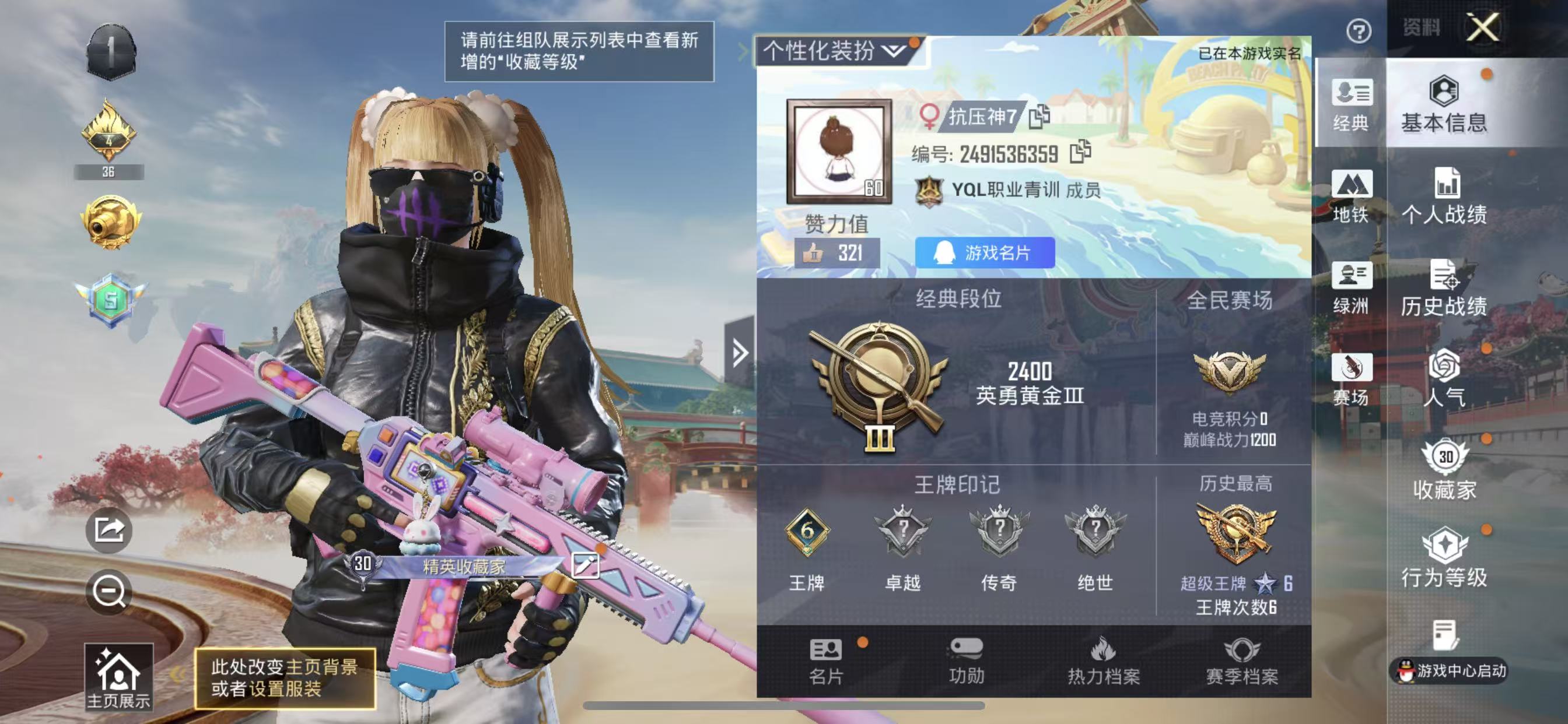 HPCMW4130938和平精英账号详情图3