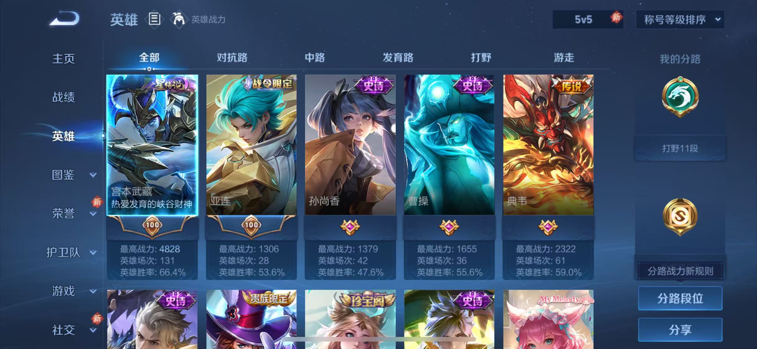 WZCMW4237010王者荣耀账号详情图6