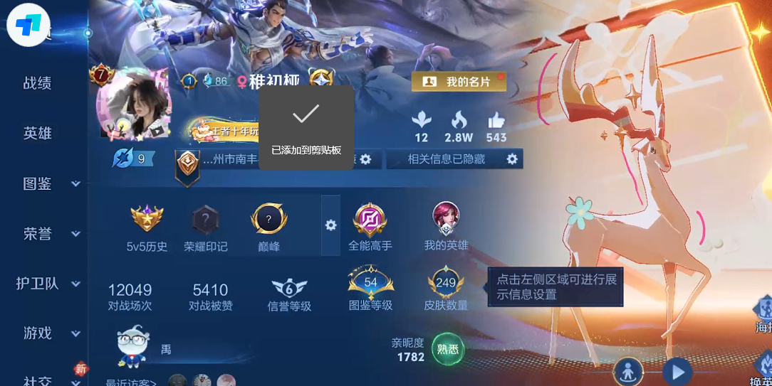 WZQM4240740王者荣耀账号详情图8