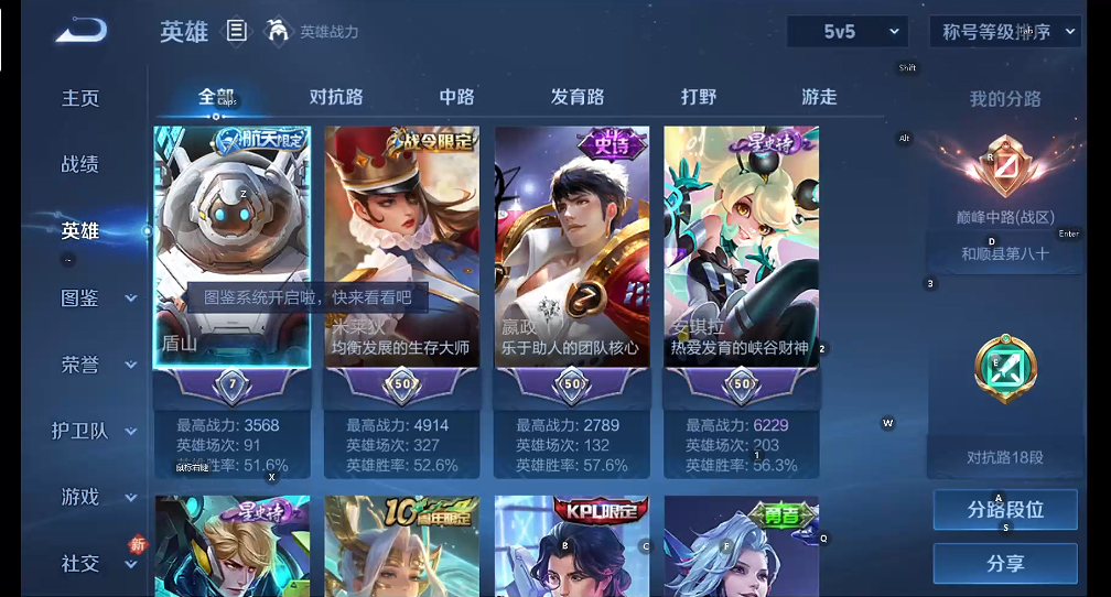 WZQM4236385王者荣耀账号详情图11