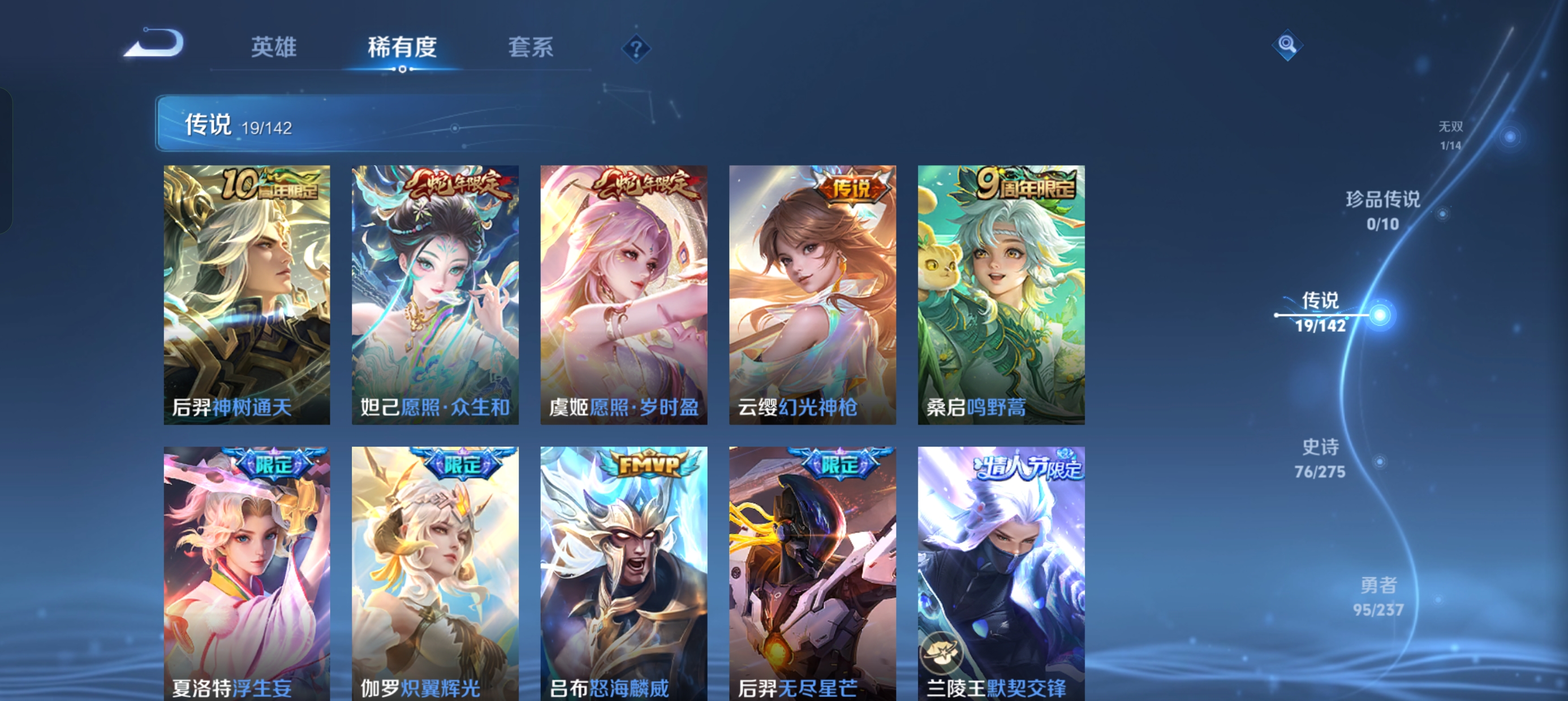 WZLX4326605王者荣耀账号详情图6