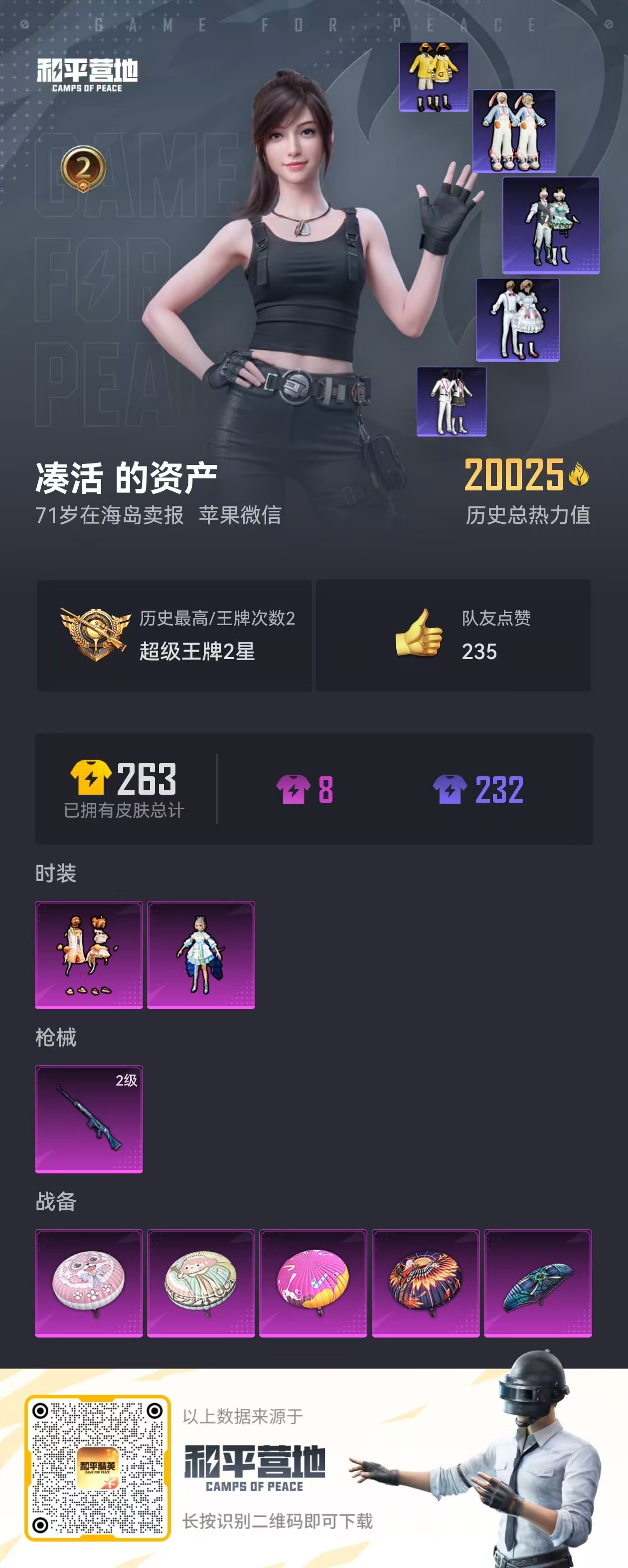 HPQM4130064和平精英账号详情图5